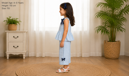 Blue stripe cordset