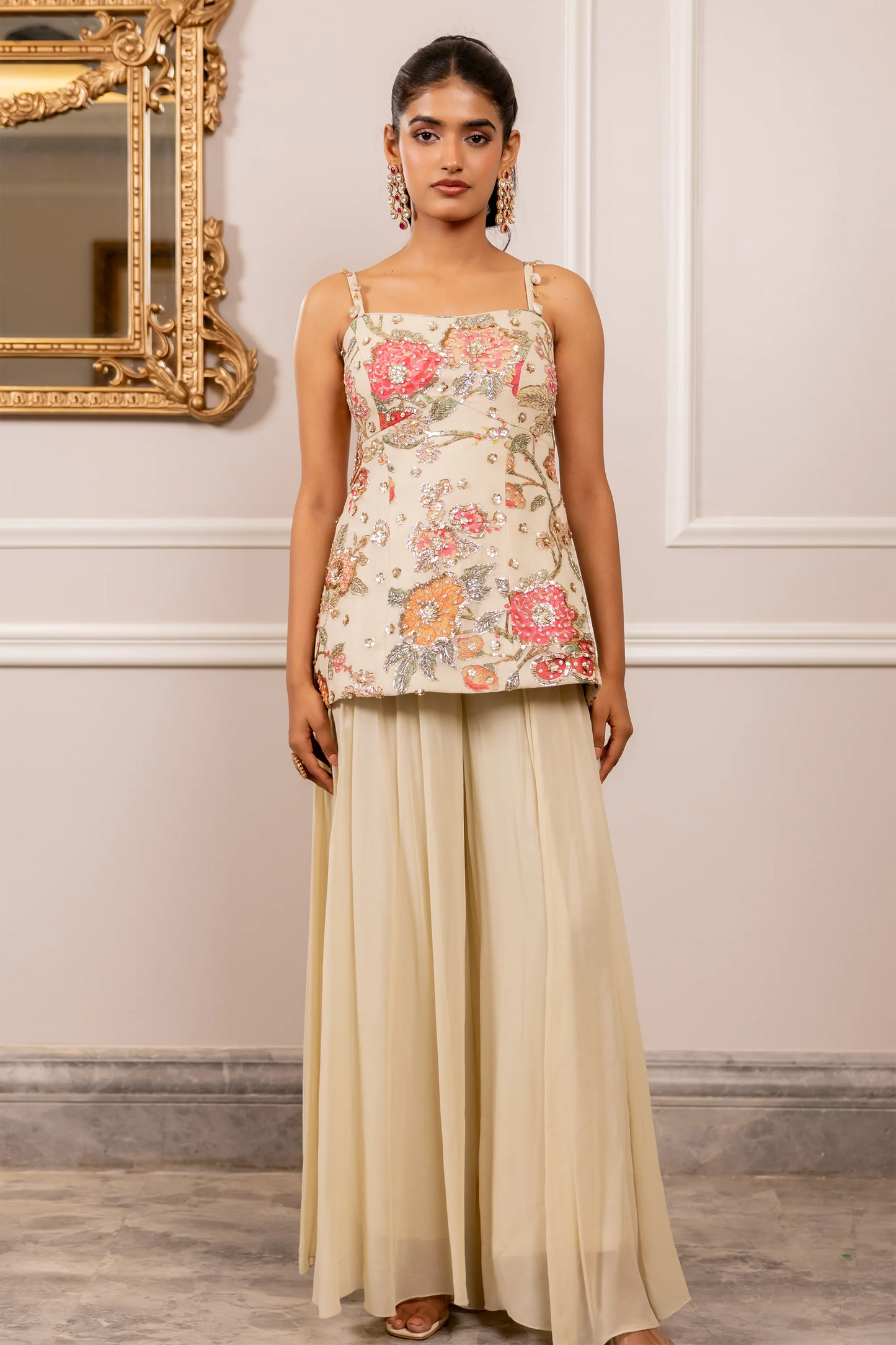 MIYU KURTA SET – OFF WHITE