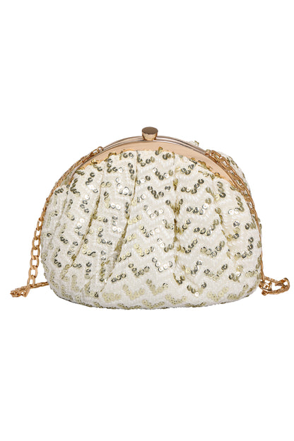 Pure Ivory Sling Bag