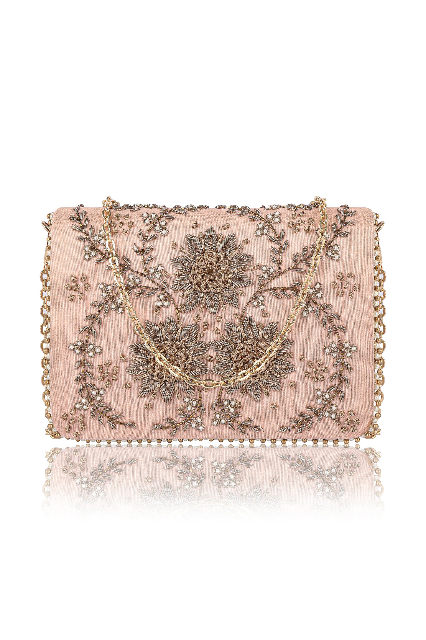 Peach Nargish Bag