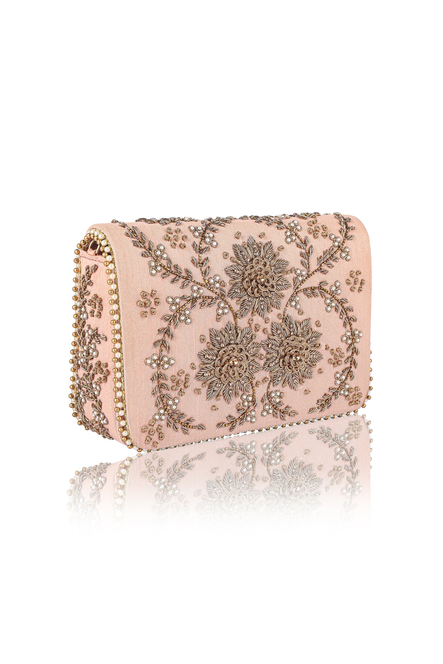 Peach Nargish Bag