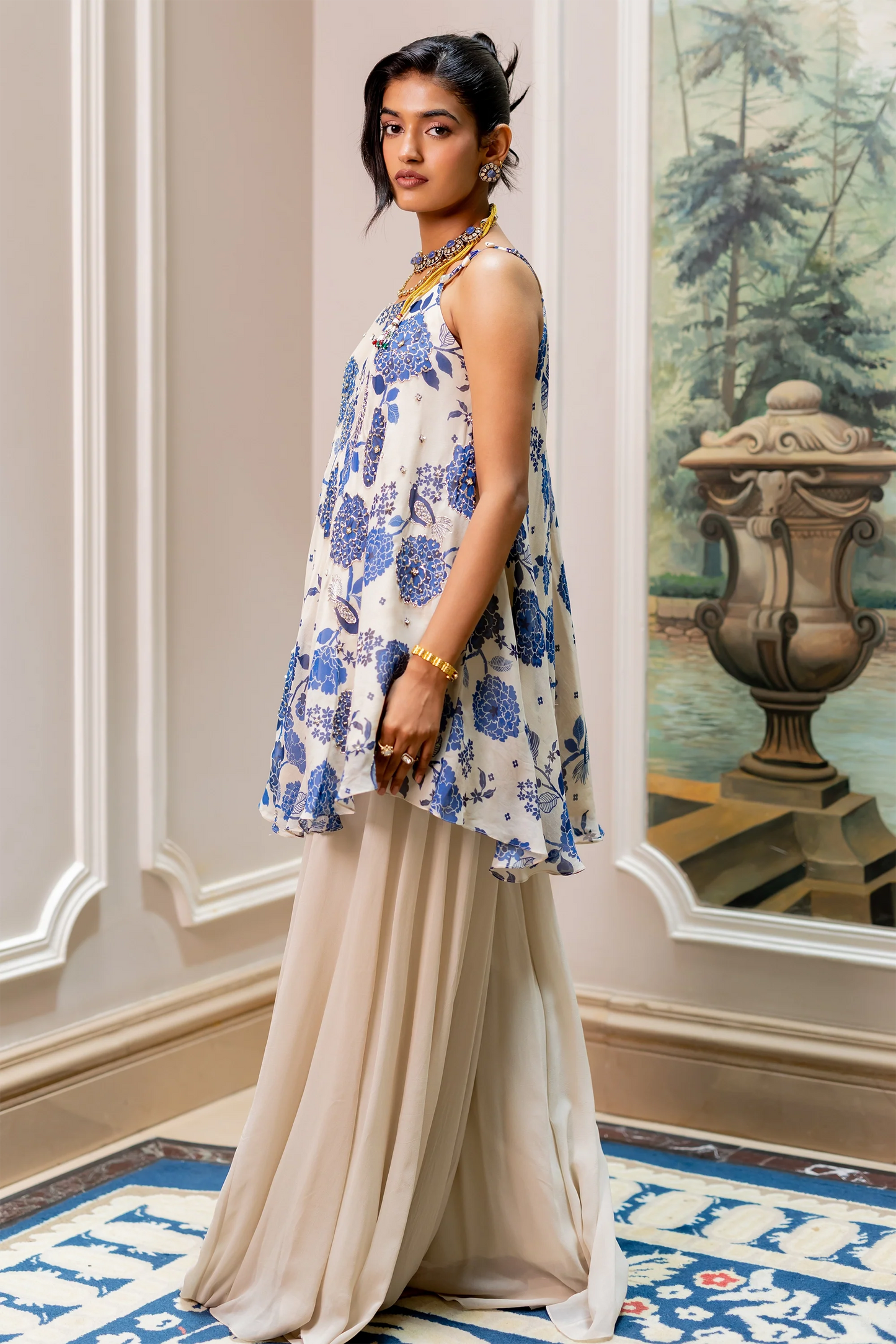 HEIDI PALAZZO SET – IVORY