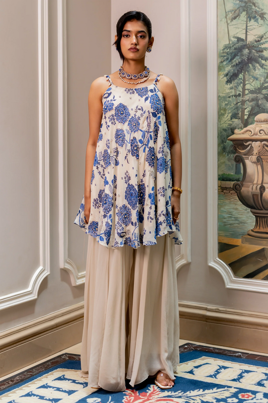 HEIDI PALAZZO SET – IVORY