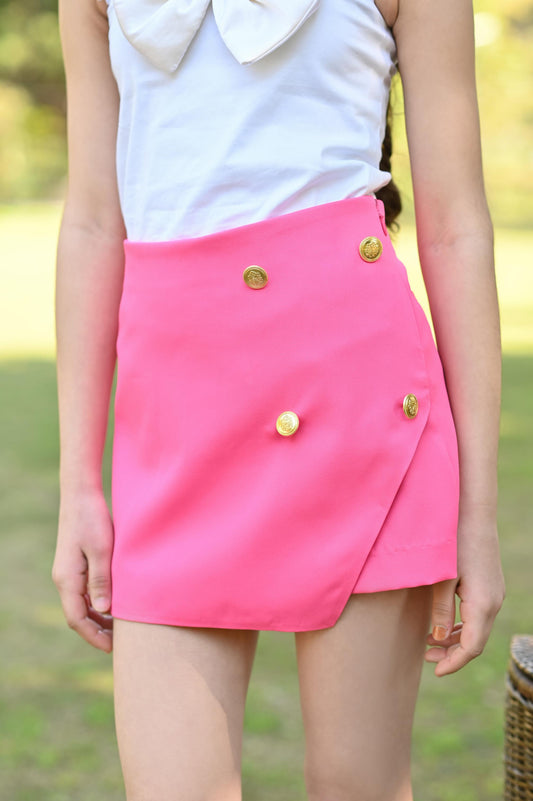HOT PINK SKORTS