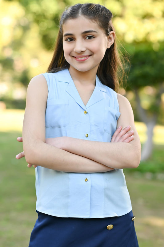 LIGHT BLUE SHIRT