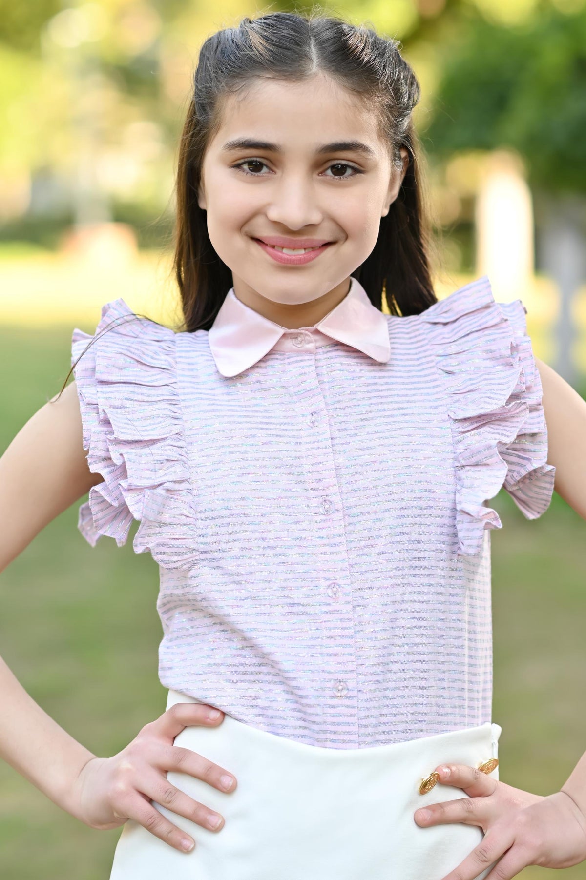 UNICORN PEONY SHIRT