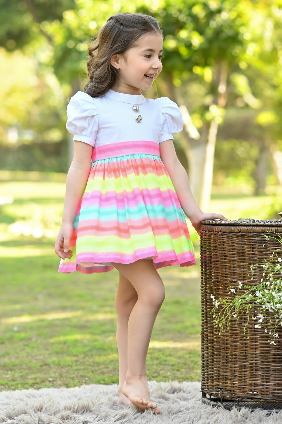NEON RAINBOW DRESS