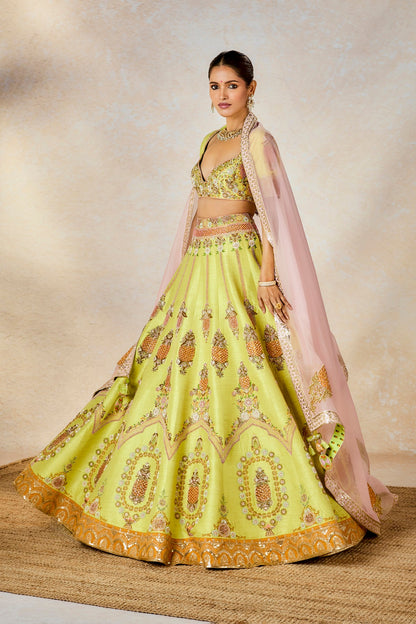 The Pista Kulfi Lehenga
