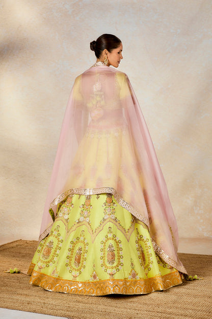 The Pista Kulfi Lehenga