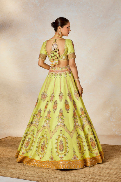 The Pista Kulfi Lehenga
