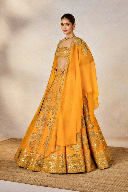 Motichur Cape Lehenga