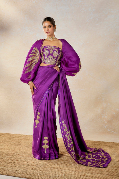 The Jamun Fizz Saree