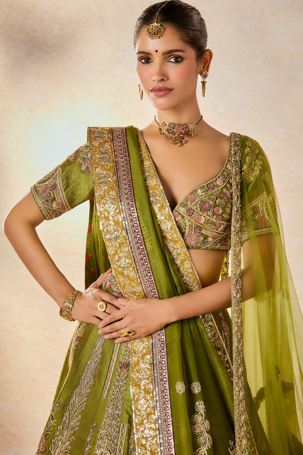 The Aam Panna Lehenga