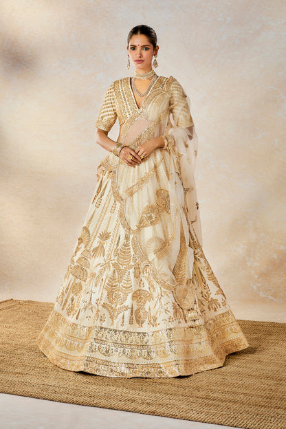 Malai Barfi Lehenga