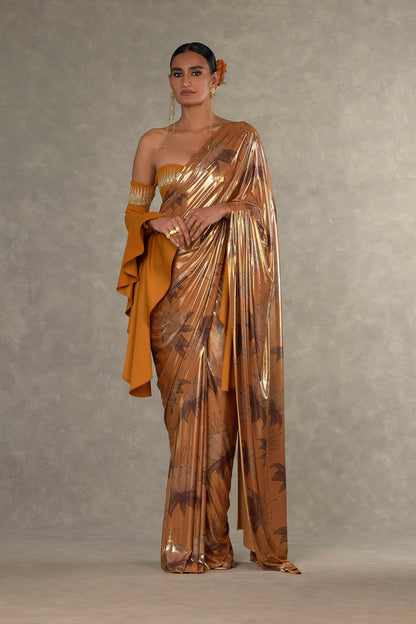 Ochre Masakali Saree