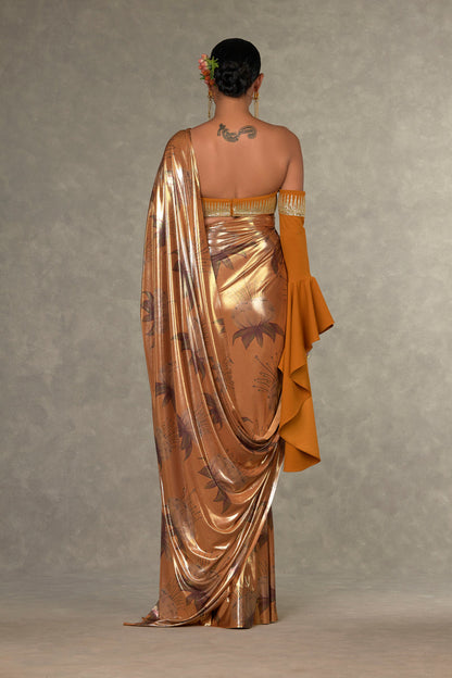 Ochre Masakali Saree