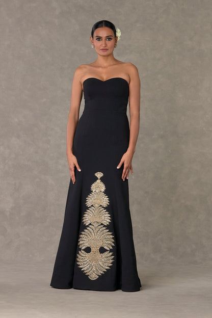 Black Son-Chidiya Cape Set