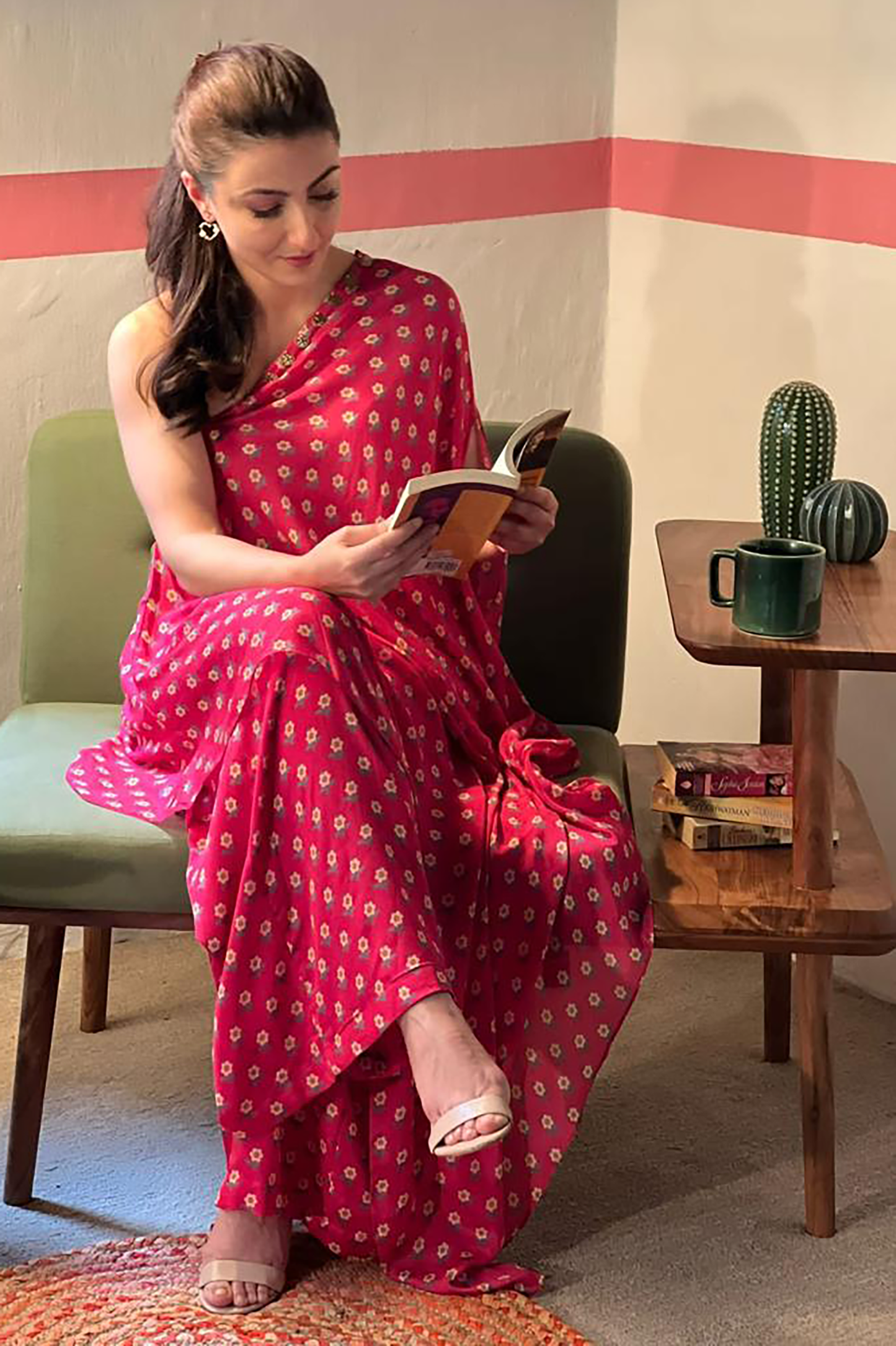 Soha Ali Khan in the LELA CO-ORD SET