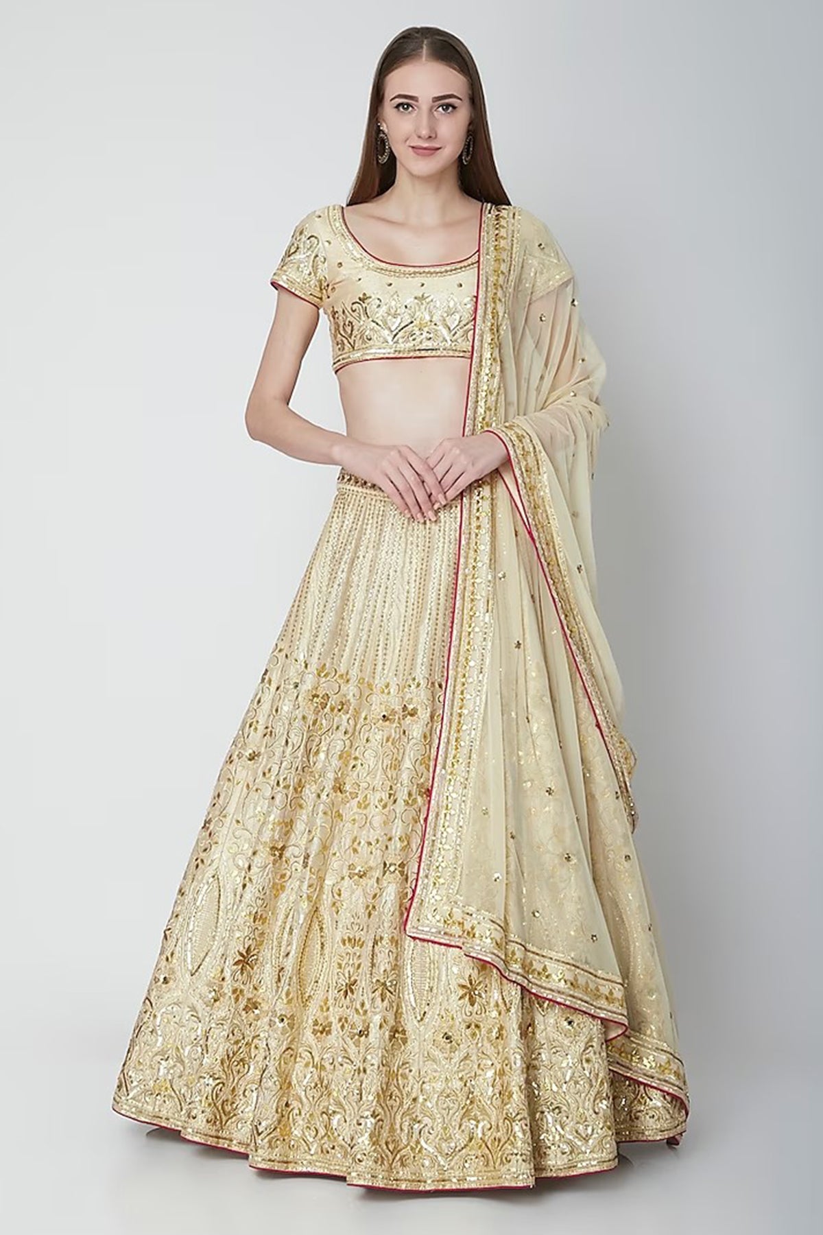 Off white Lehenga set