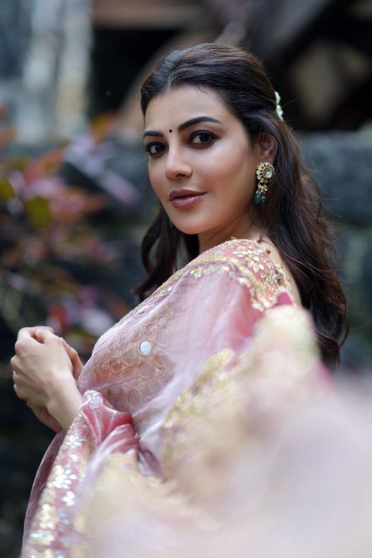 Kajal Aggarwal in Mayur Shilp Saree