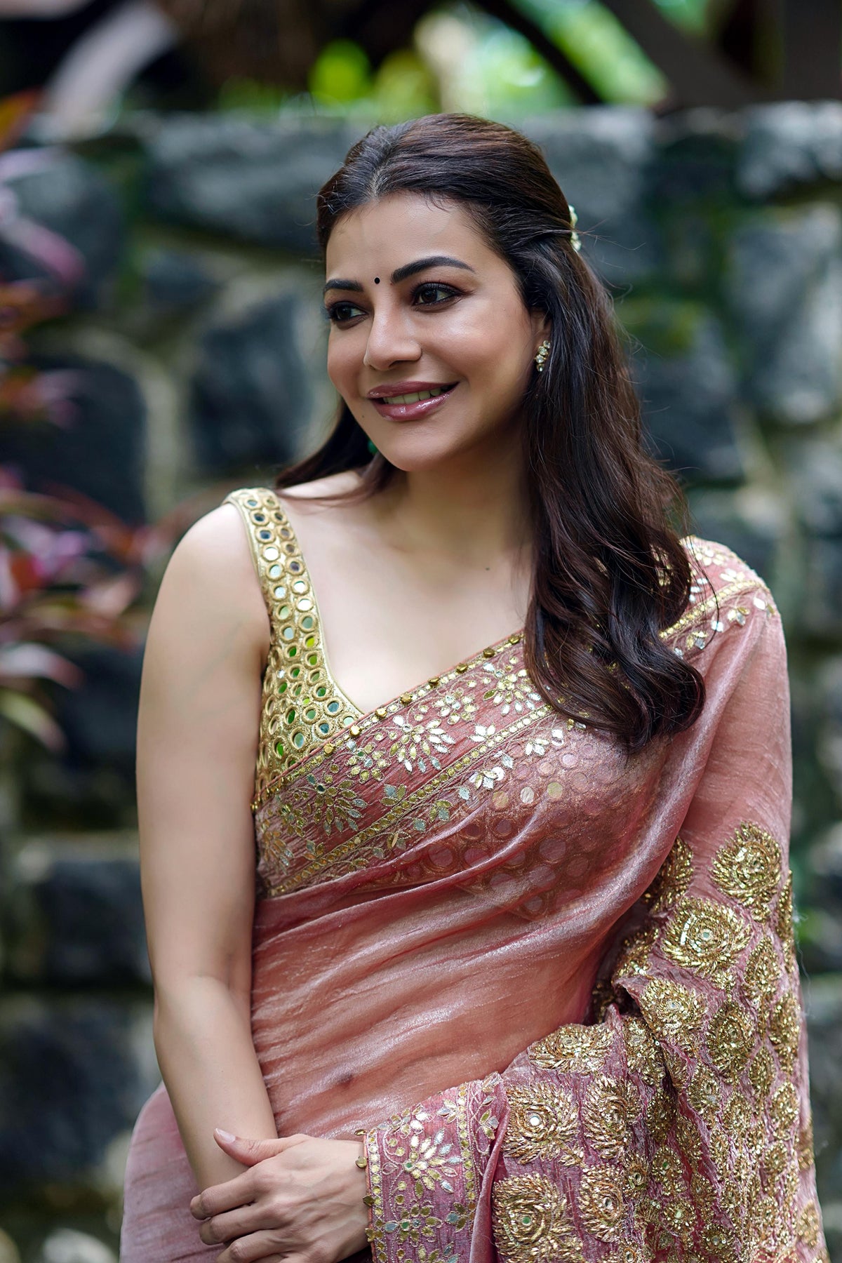 Kajal Aggarwal in Mayur Shilp Saree