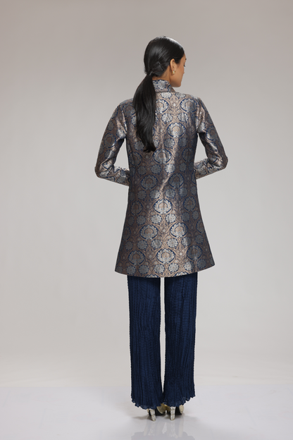 Sapphire Jacket Set Navy Blue