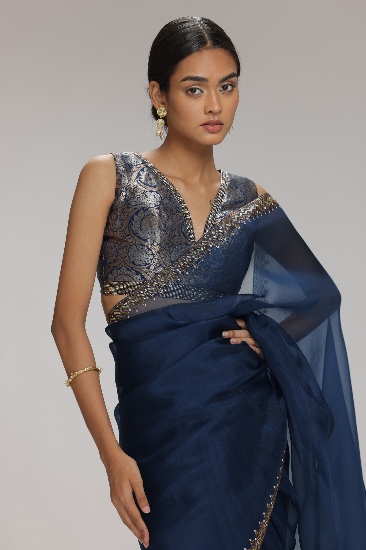 Lapis Saree Blue