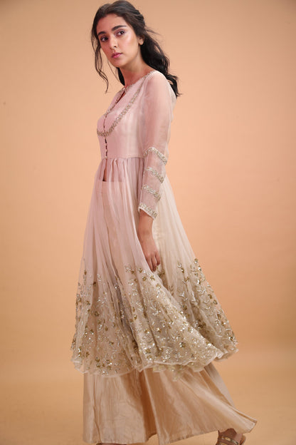 White Jacket With Sequins Jaal