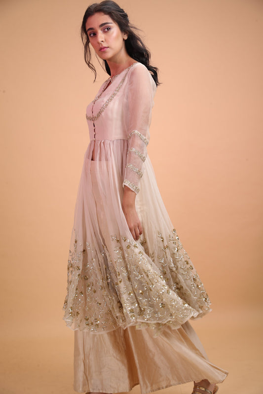 White Jacket With Sequins Jaal