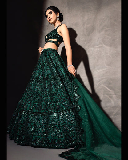 Emerald Green Mirielle