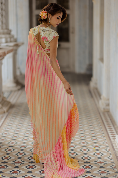 AMINA SAREE SET