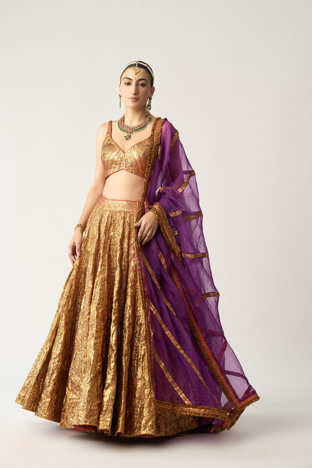 Bengani Dupatta Leela Lehenga Set