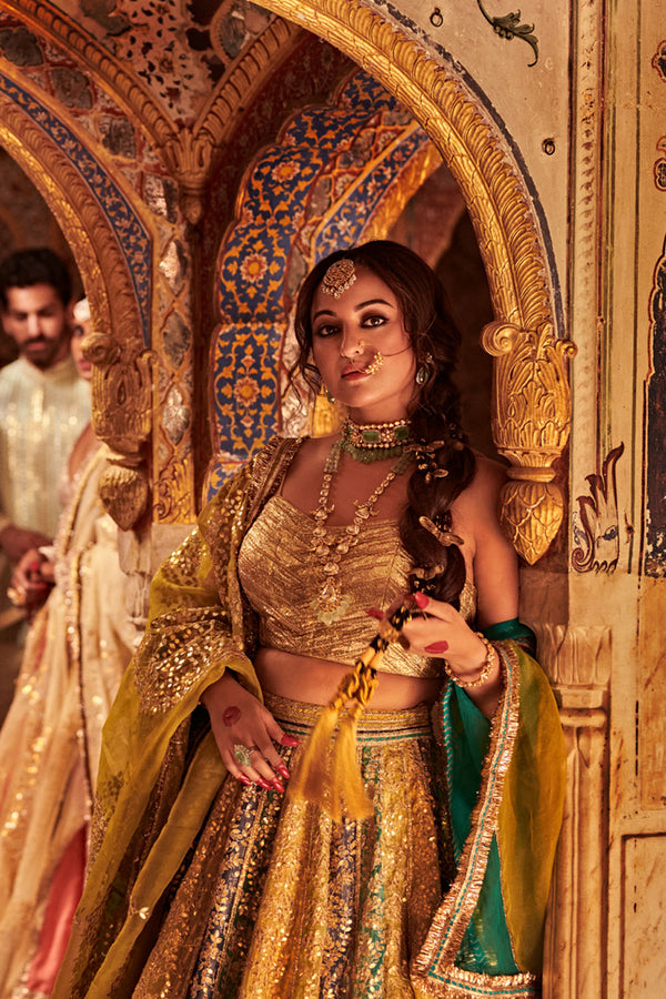 Sonakshi Sinha in Qurbat Lehenga Set