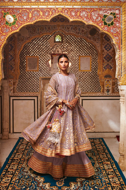 Nayaab Sharara Set