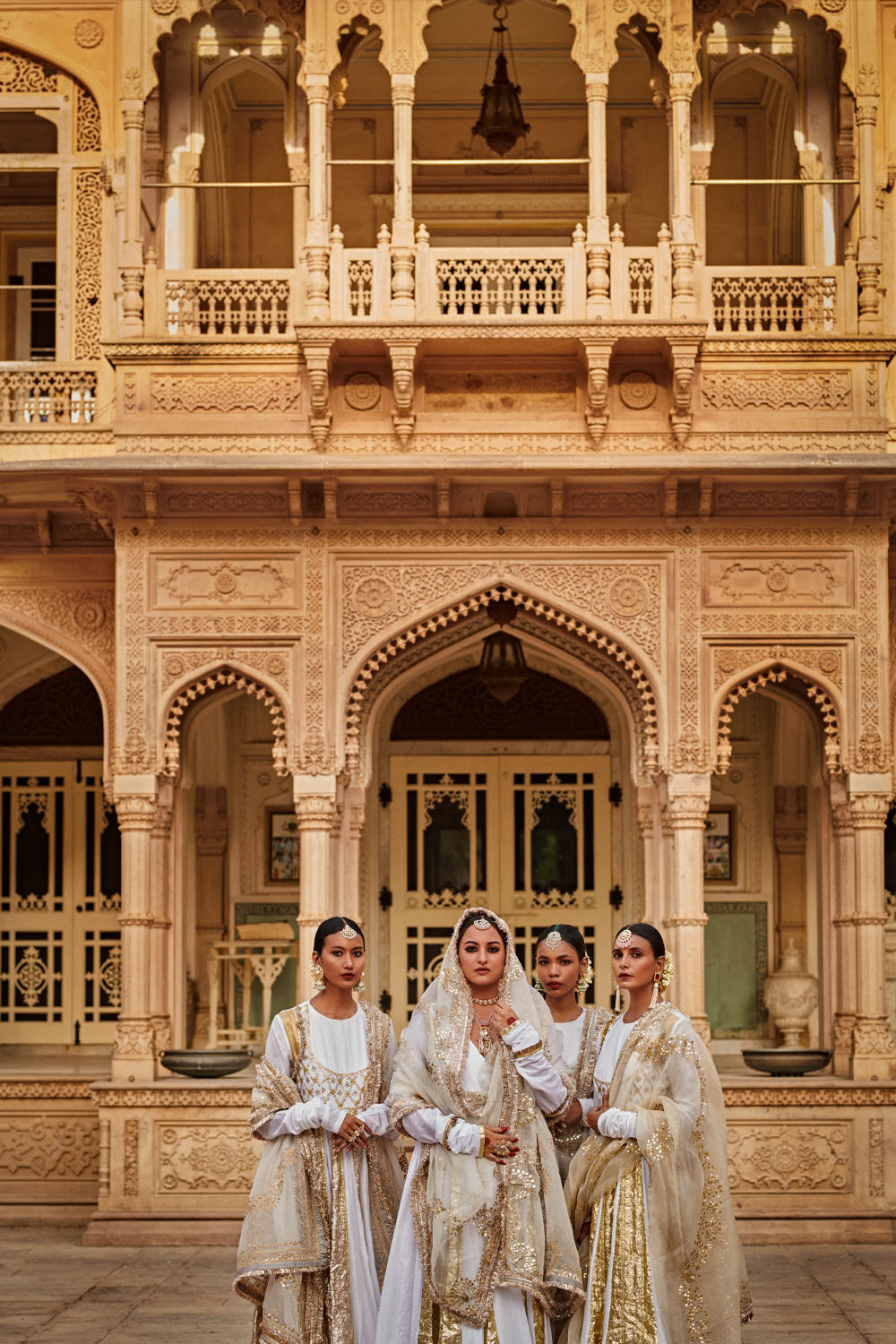 Sonakshi Sinha in Mehram Angrakha Set
