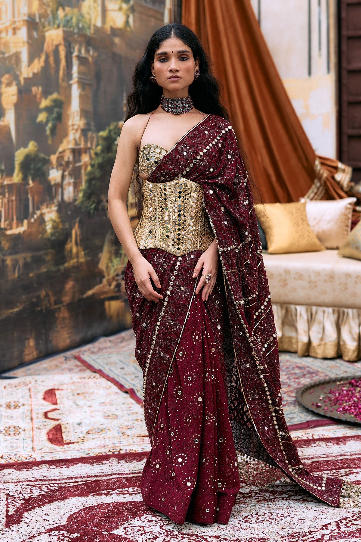 Mekhala Saree Set