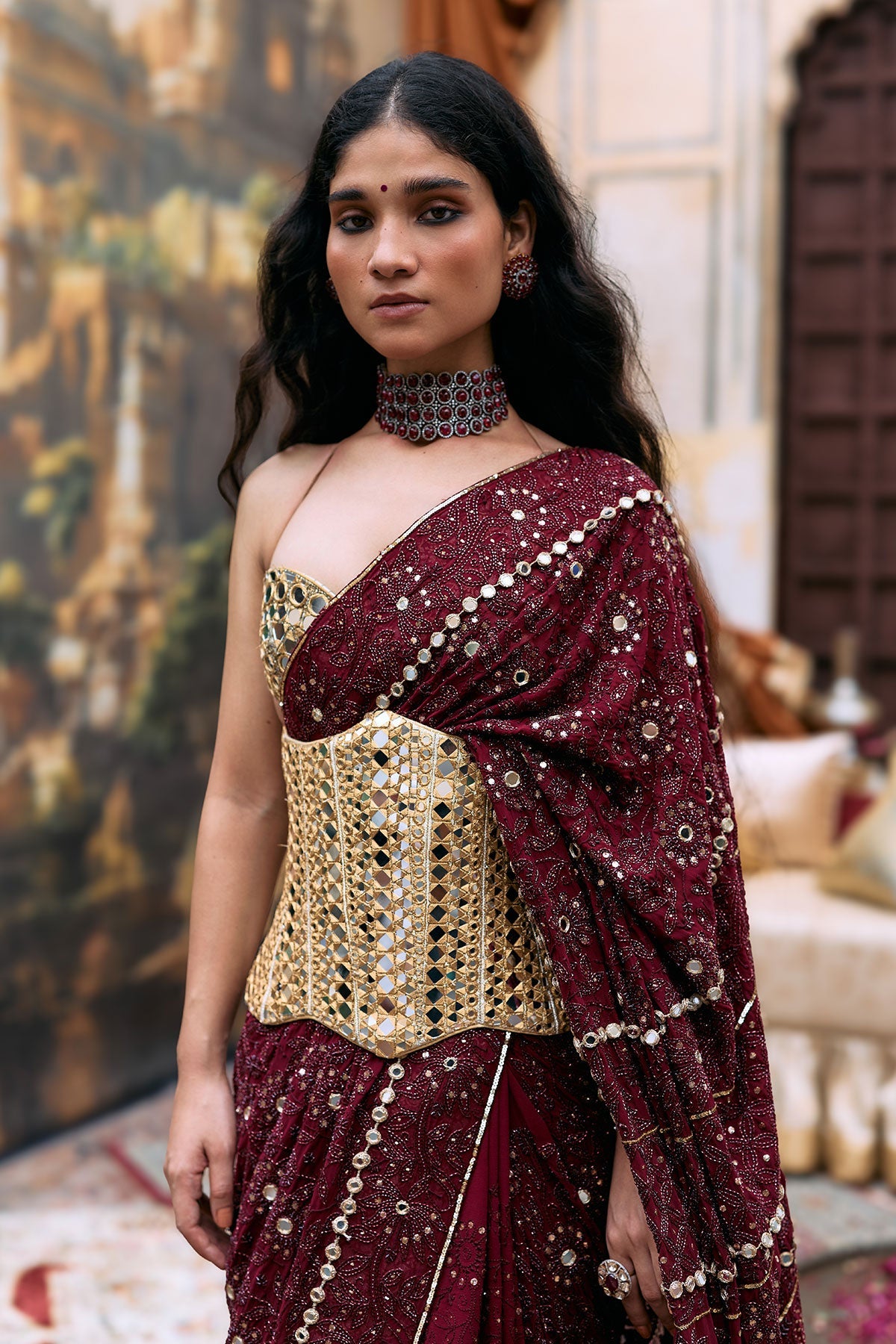 Mekhala Saree Set