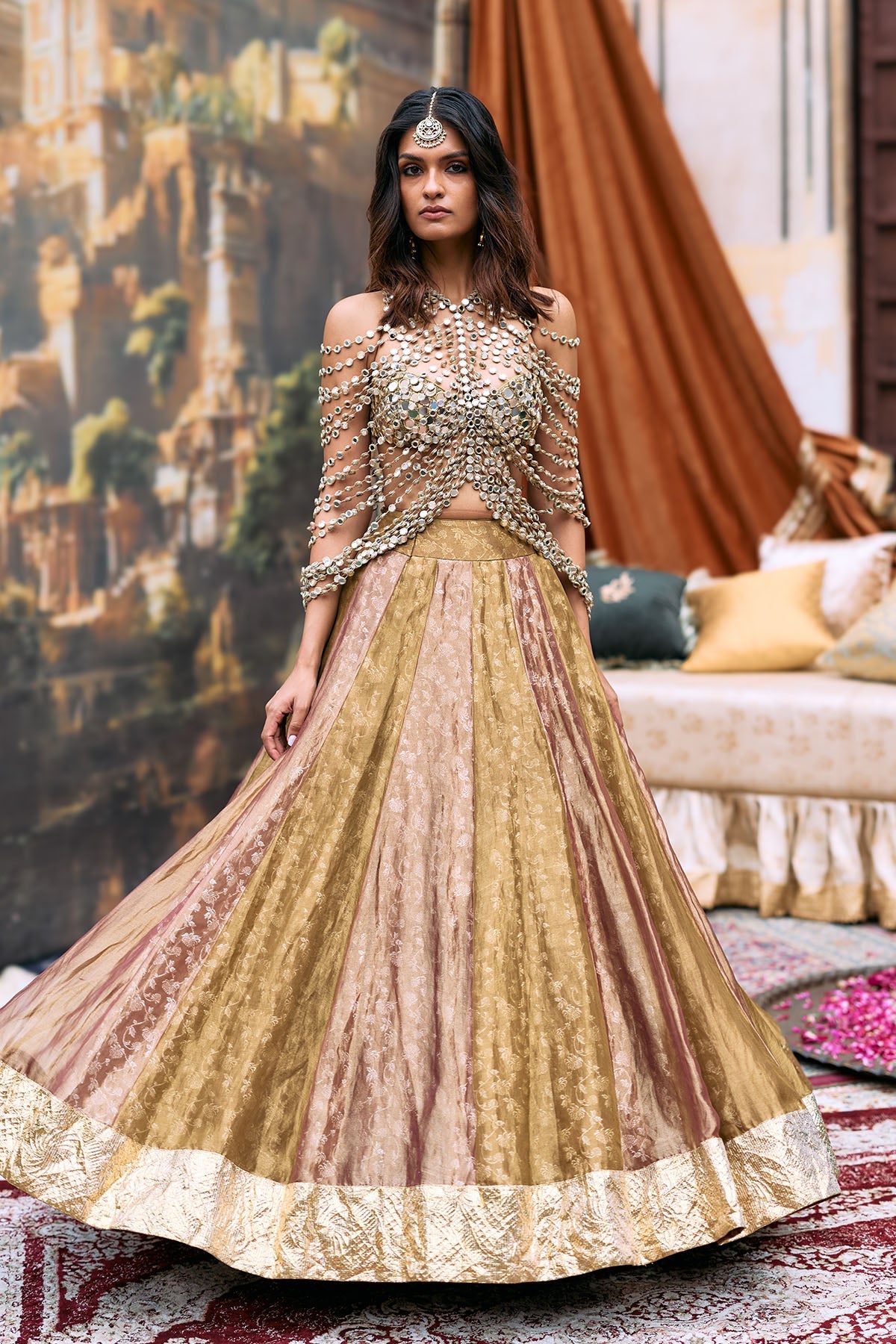 Pravarnika Lehenga Set-B