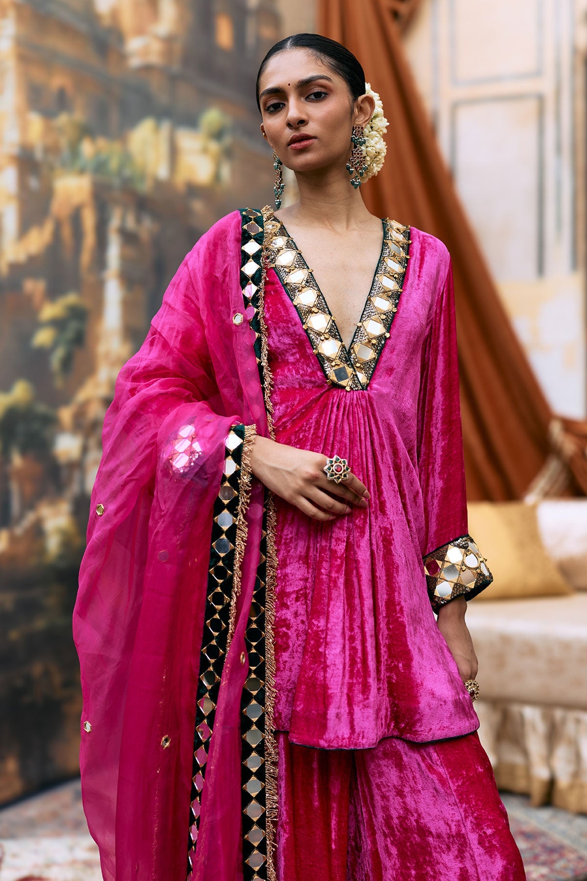 Gulaab Makhmal Khayal Suit