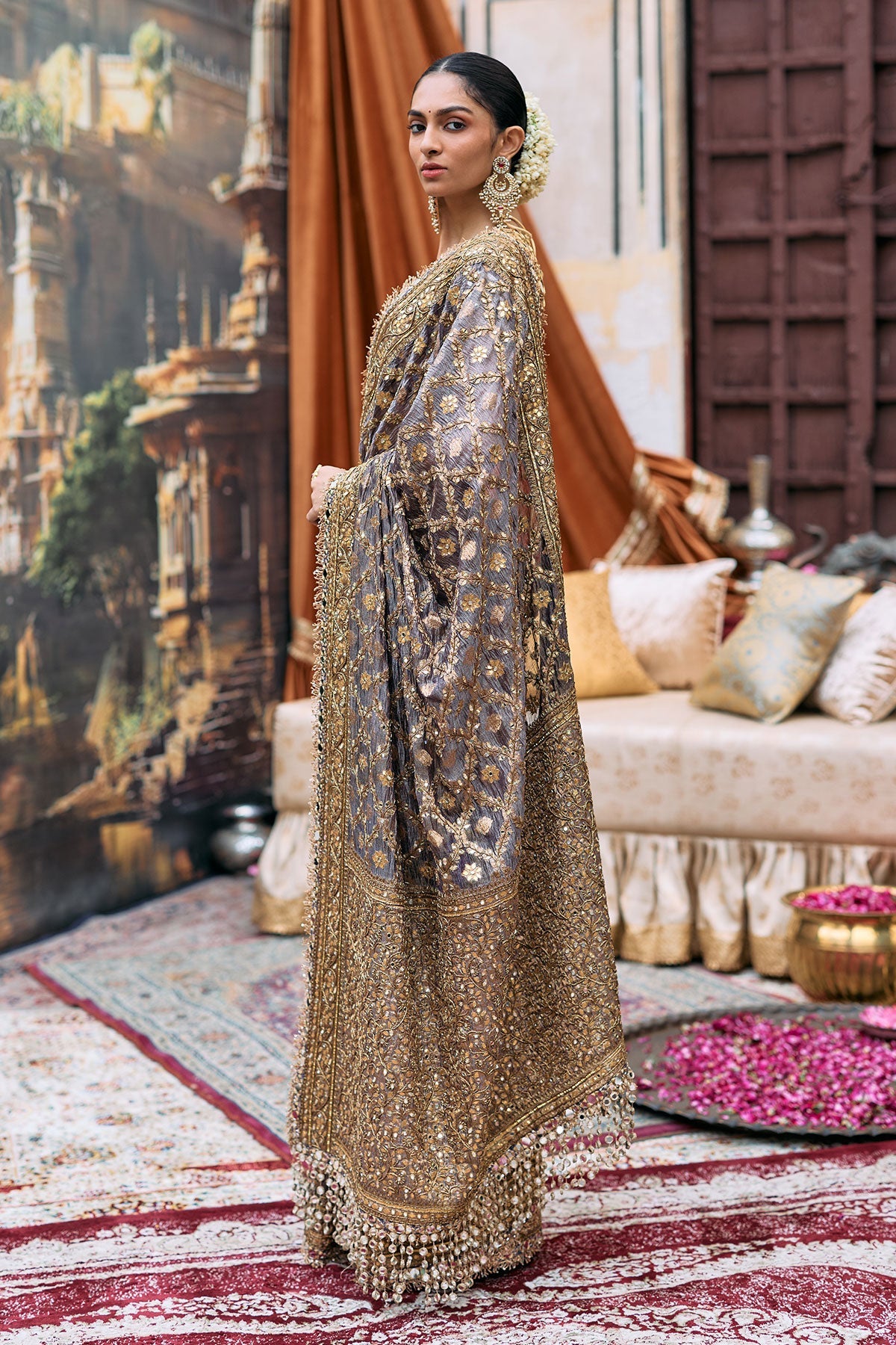 Patralekha Saree Set