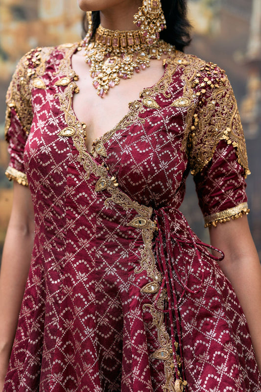 Vedi Peplum Sharara Set