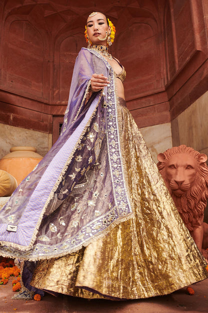 Krishna Kumud Lampi Lehenga