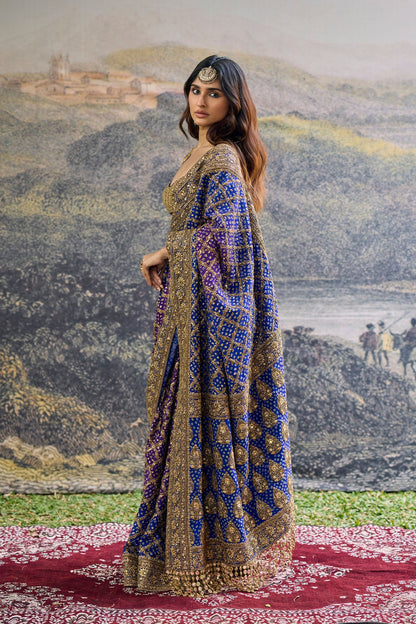 Advay Ombré Saree Set