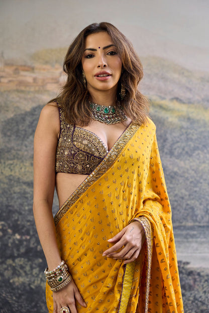 Pehr Crepe Saree Set