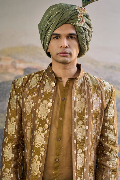 Zarvika Brocade Bundi Set