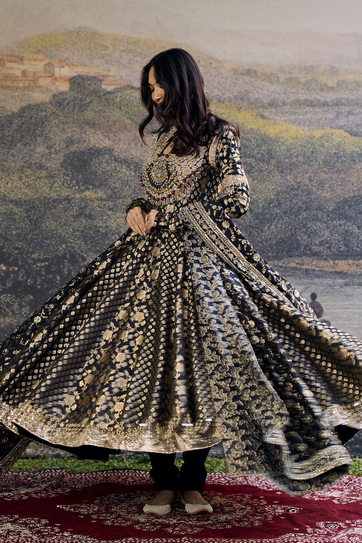 Nishangini Anarkali Set