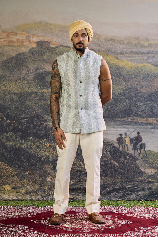 Zoravar Chikankari Bandi Set-A