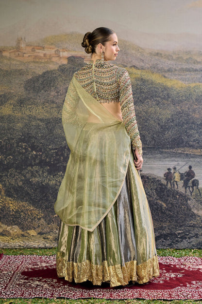 Zarreen Jadau Lehenga Set
