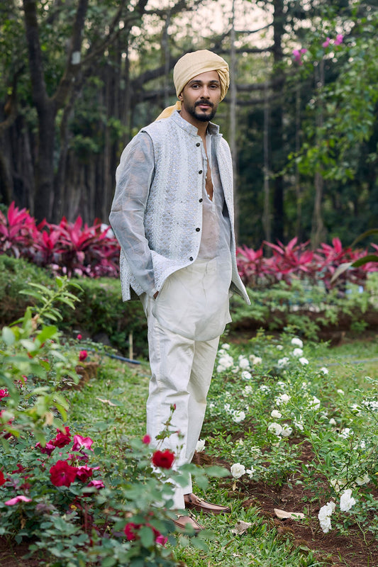 Zoravar Chikankari Bandi Set-B