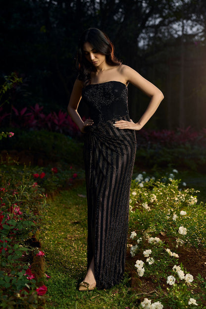 Shyamal Sona Crystal Gown